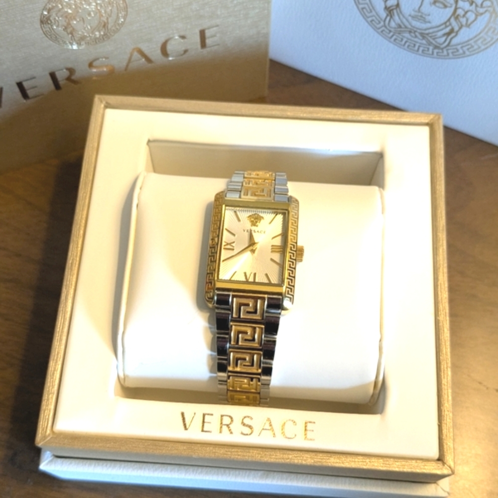 Versace Tonneau Lady Watch